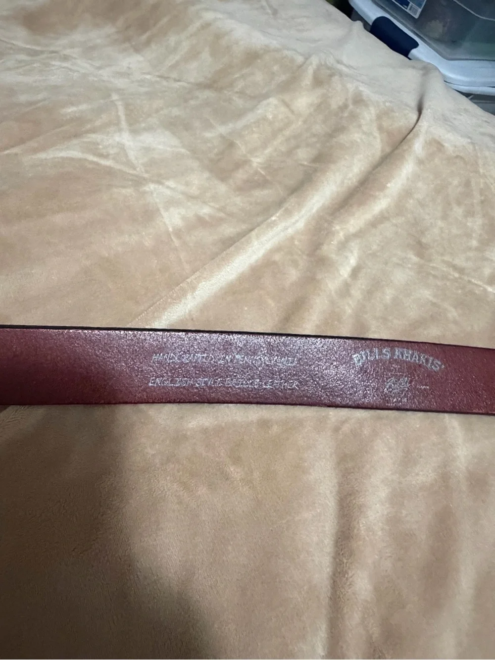Bill’s Khaki’s Men's Original Bridle Leather Belt - Brown 40/42